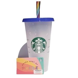 Starbucks Confetti plastic color changing cup